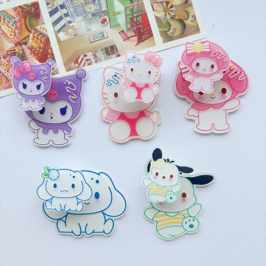 Sanrio Rotating Acrylic Charm