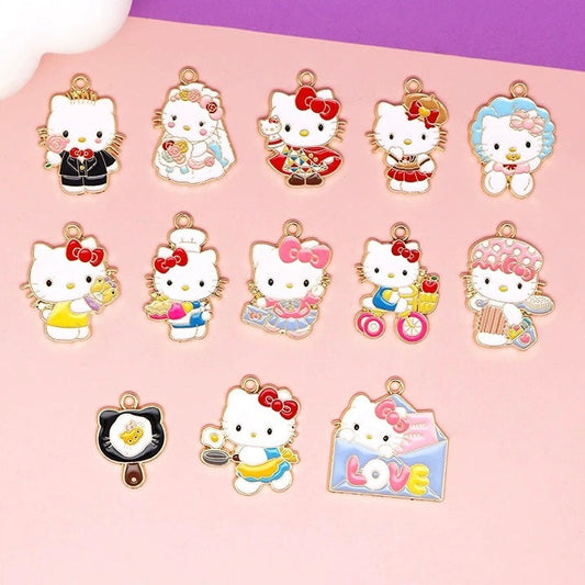 Hello Kitty Alloy Charm