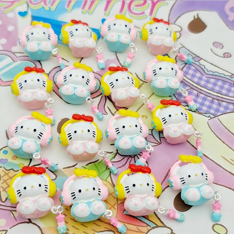 Hello Kitty Alloy Beads