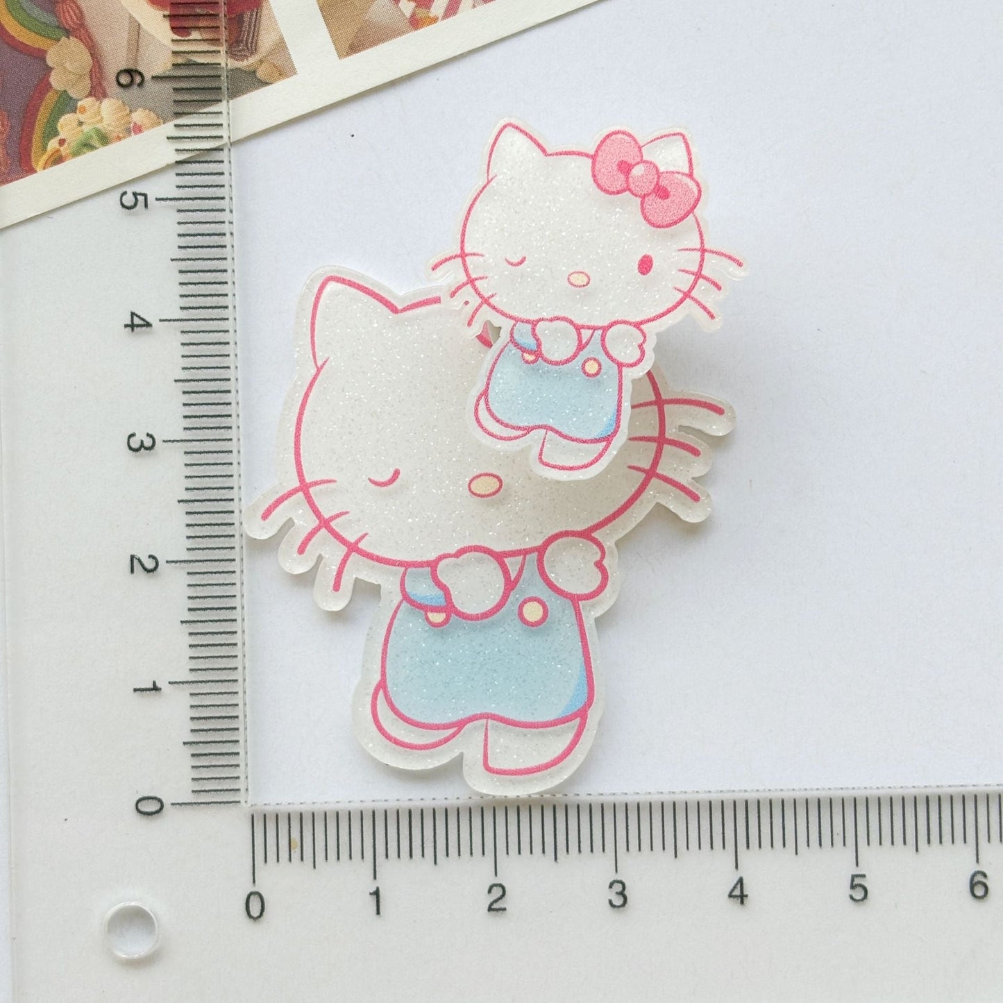 Sanrio Rotating Acrylic Charm