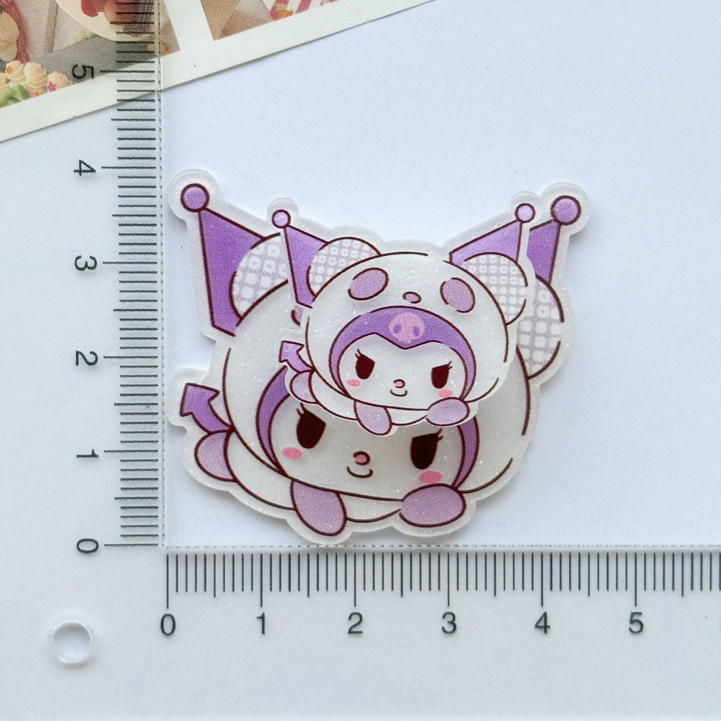 Sanrio Rotating Acrylic Charm