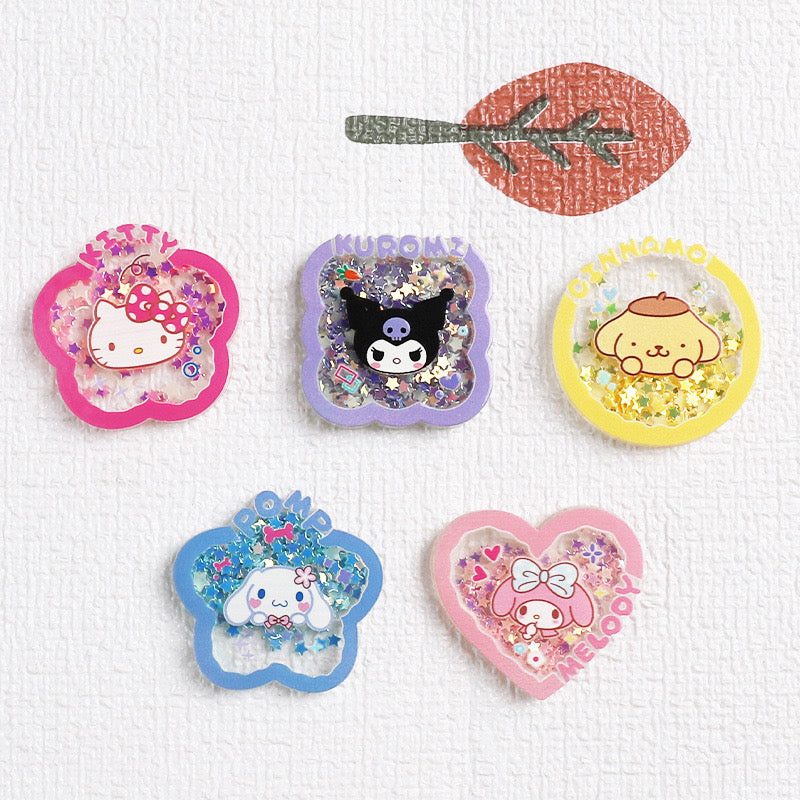 Glow-In-The-Dark Sanrio Acrylic Patch