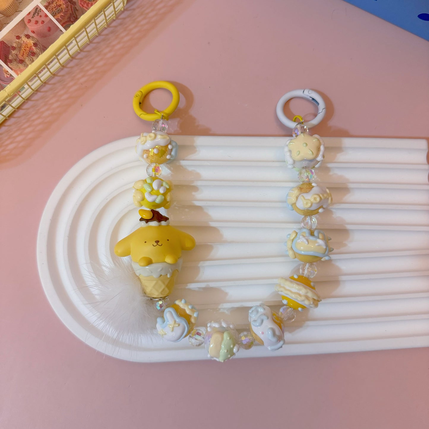 PomPomPurin Phone Bag Pendant