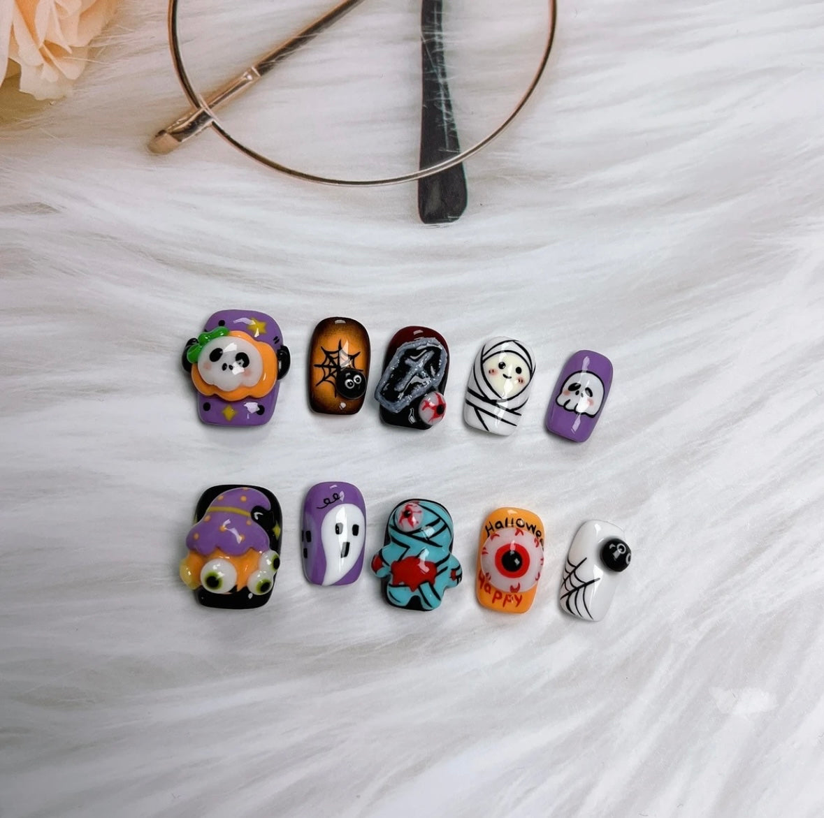 Halloween Nail Art