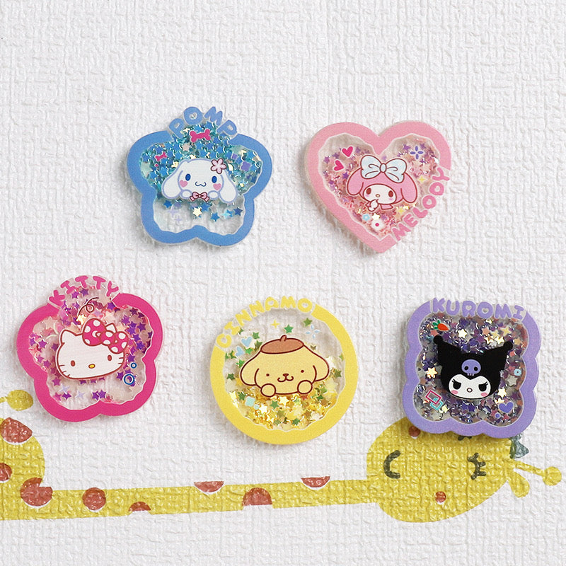 Glow-In-The-Dark Sanrio Acrylic Patch