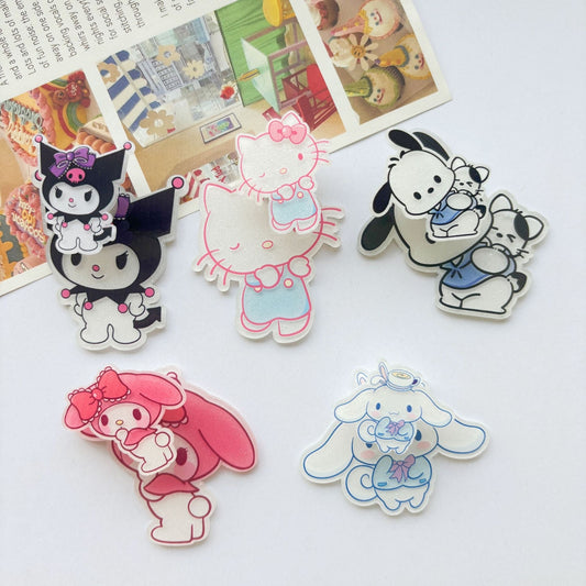 Sanrio Rotating Acrylic Charm