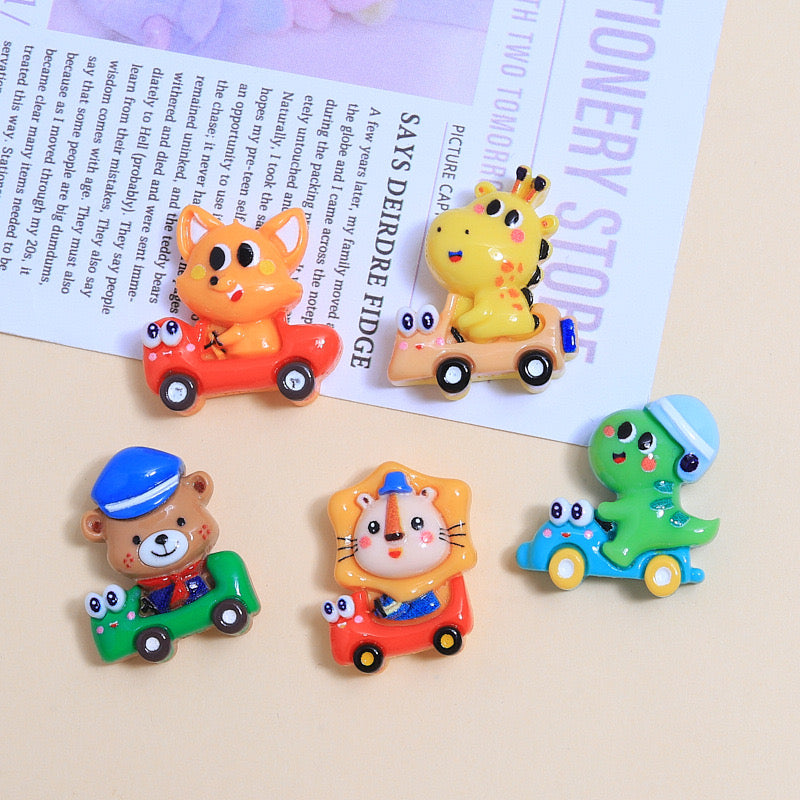 Cute Cartoon Bike Charm