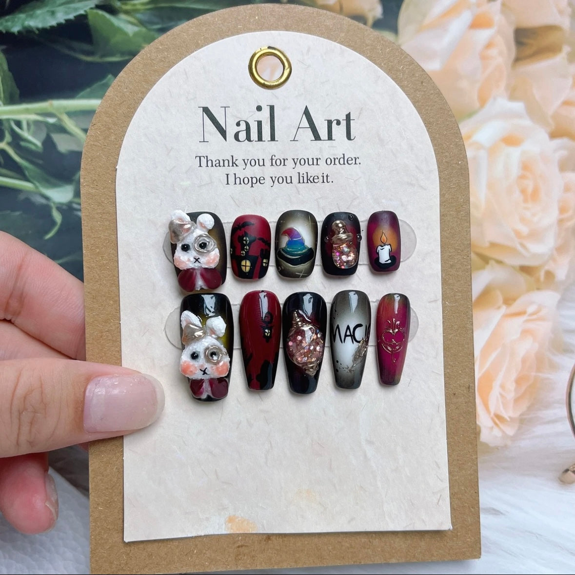 Handmade Magic Rabbit Nails