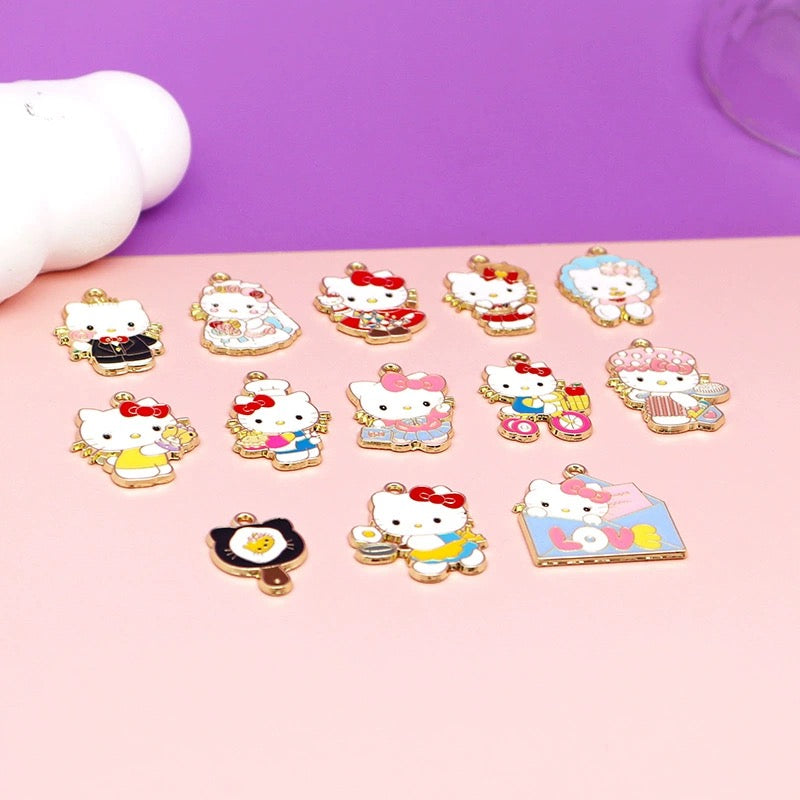 Hello Kitty Alloy Charm