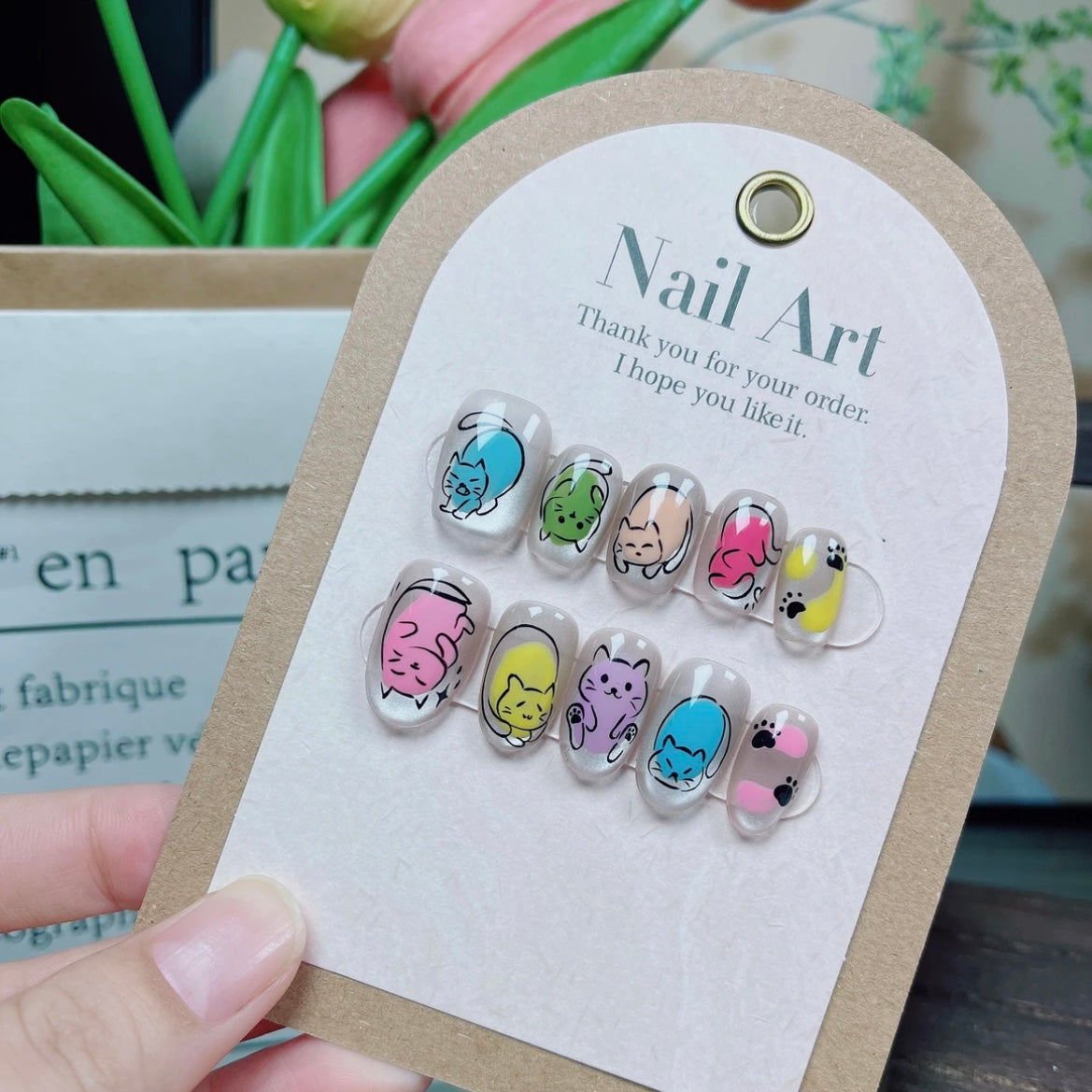 Handmade Cat Nails