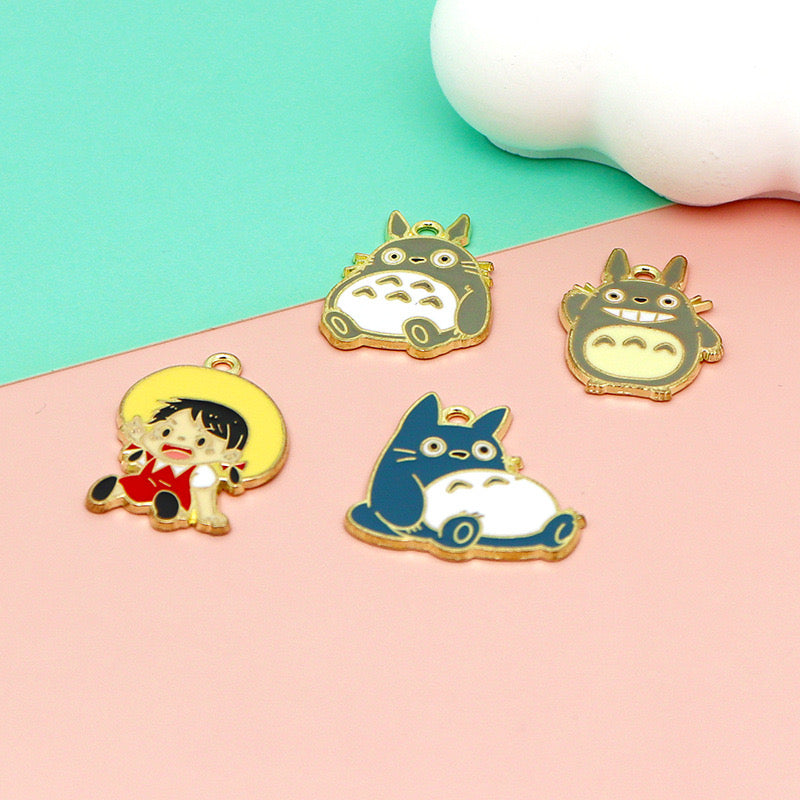 Totoro Alloy Charm