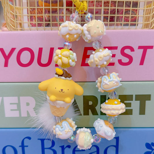 PomPomPurin Phone Bag Pendant