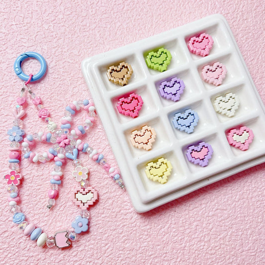 Heart Alloy Bead