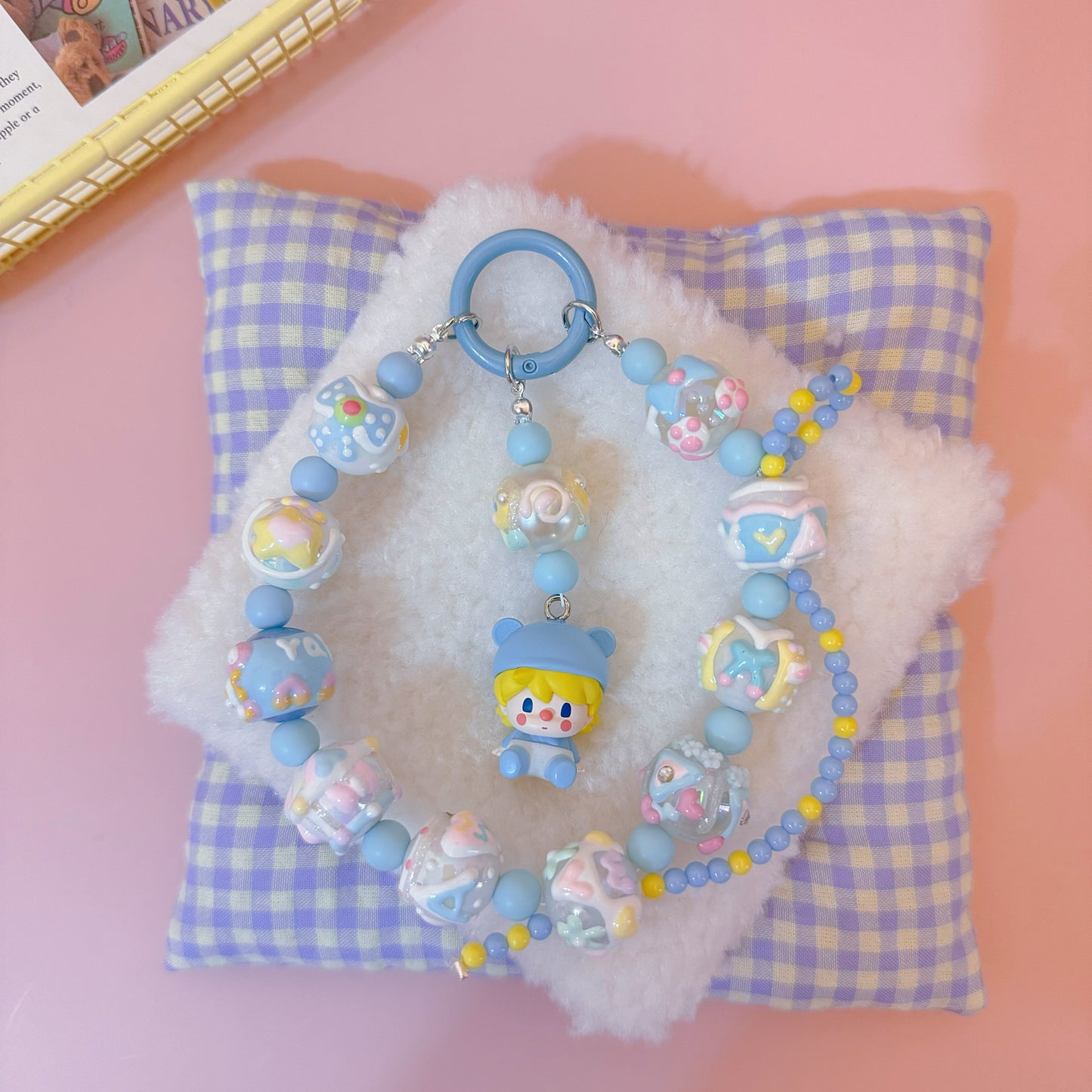 Sweet Bean Bag Mobile Phone Chain Pendant